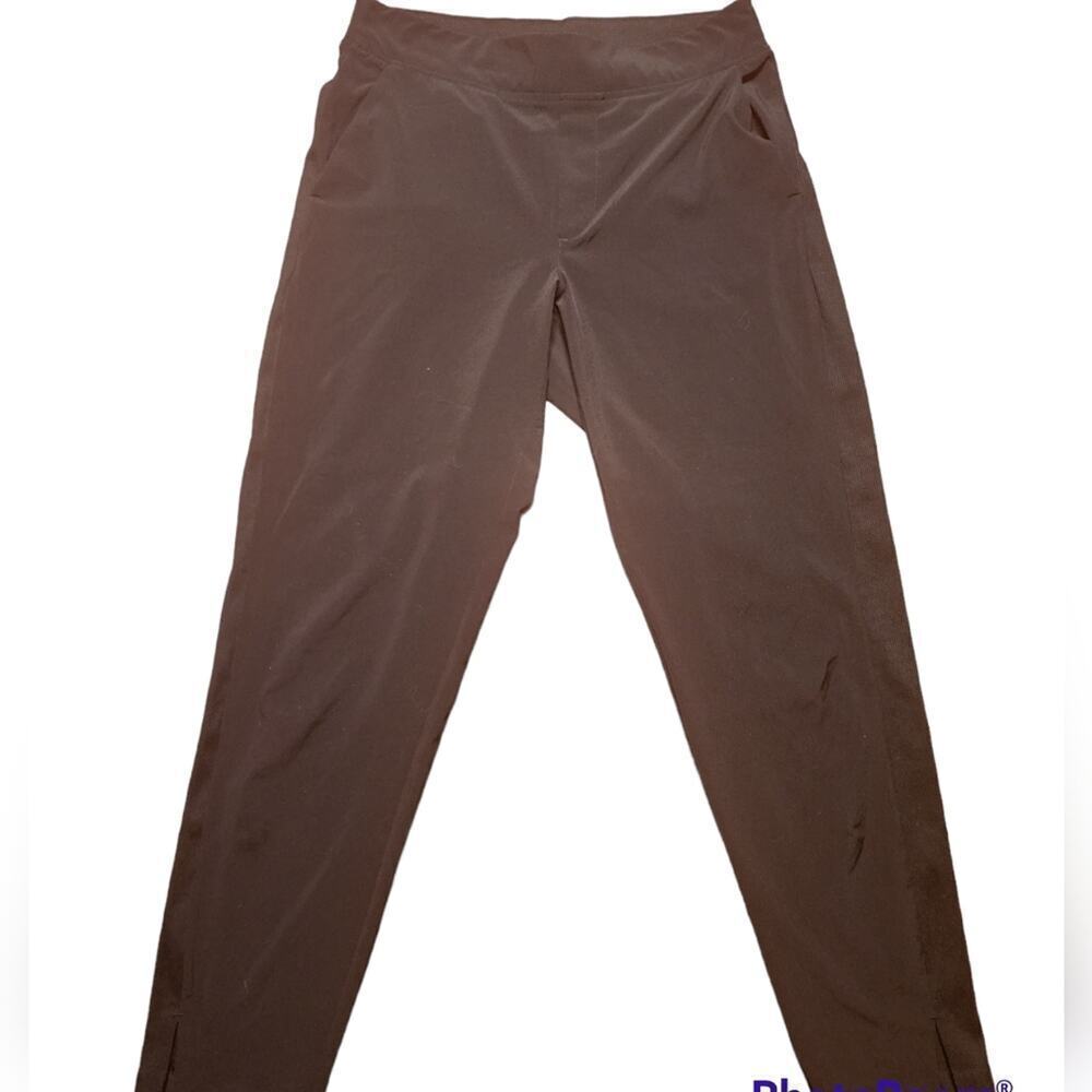 ATHLETA BROOKLYN ANKLE BLACK PANTS WITH POCKETS SIZE 6